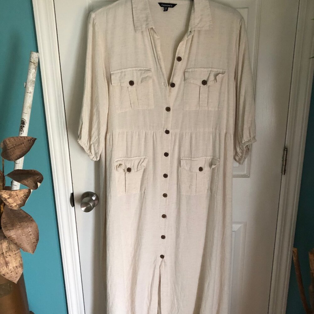 Cassie's 2X midi/maxi dress